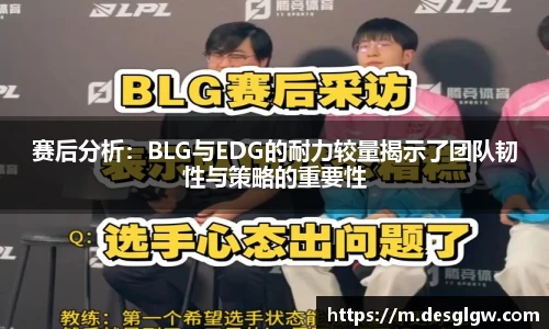 赛后分析：BLG与EDG的耐力较量揭示了团队韧性与策略的重要性