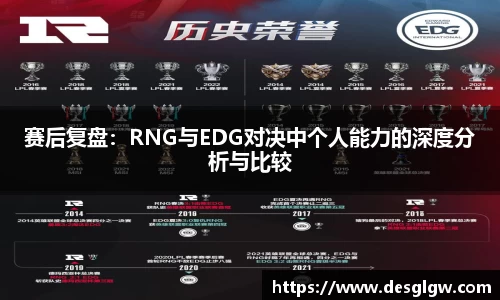 赛后复盘：RNG与EDG对决中个人能力的深度分析与比较